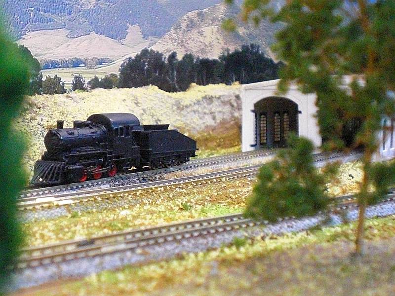 Lokomotive No.1 vor dem Lokschuppen Lokomotive No.1 vor dem Lokschuppen