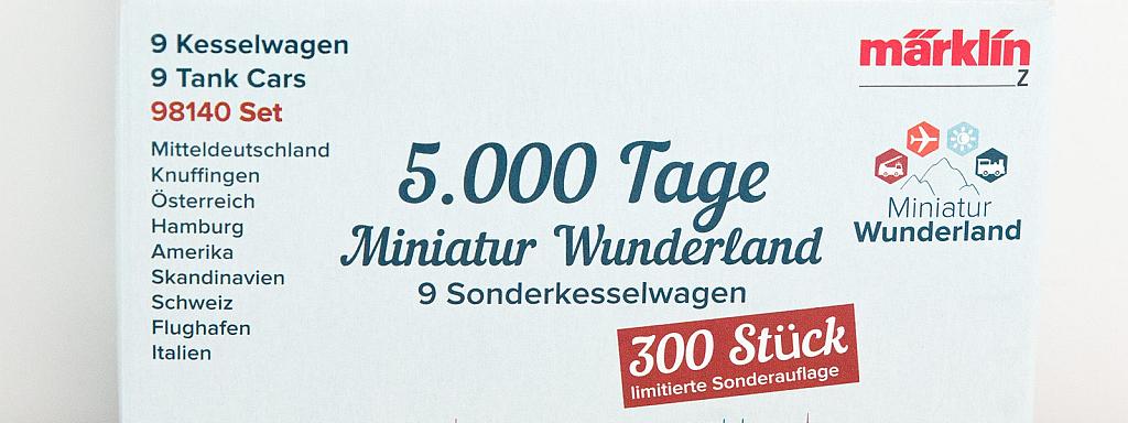 MiWuLa Sonderedition 9er-Set Miniclub-Kesselwagen