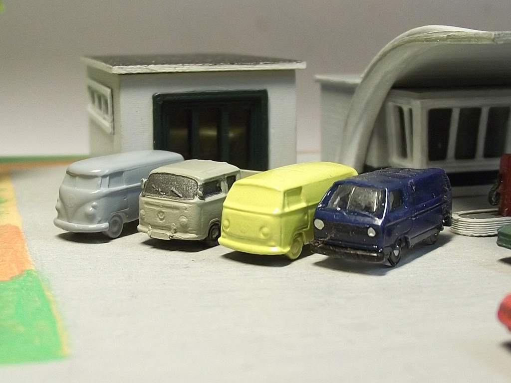 Bullitreffen an der Caltex – Tankstelle