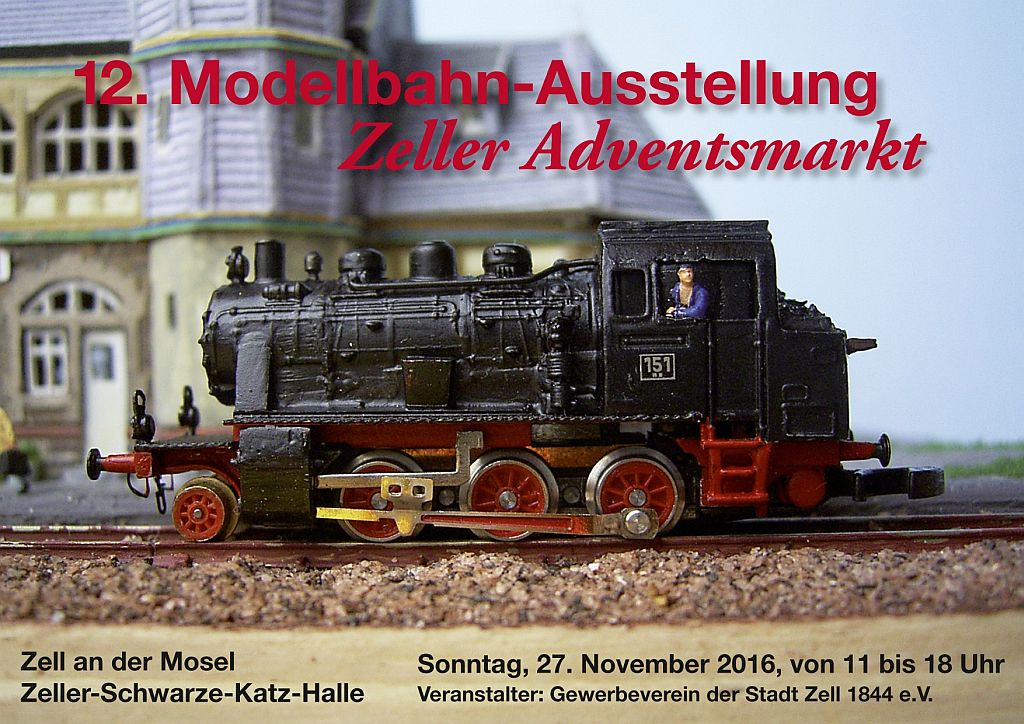 12. Modellbahnausstellung in Zell/ Mosel
