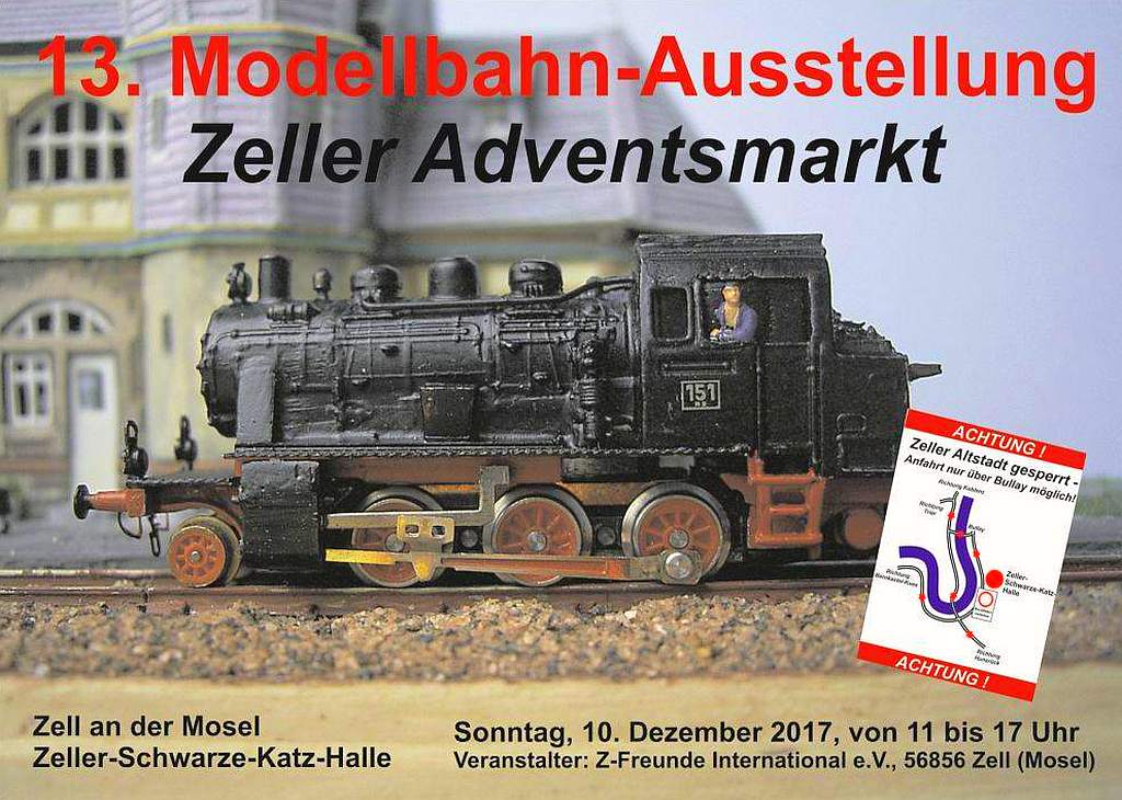 13. Modellbahnausstellung in Zell/ Mosel