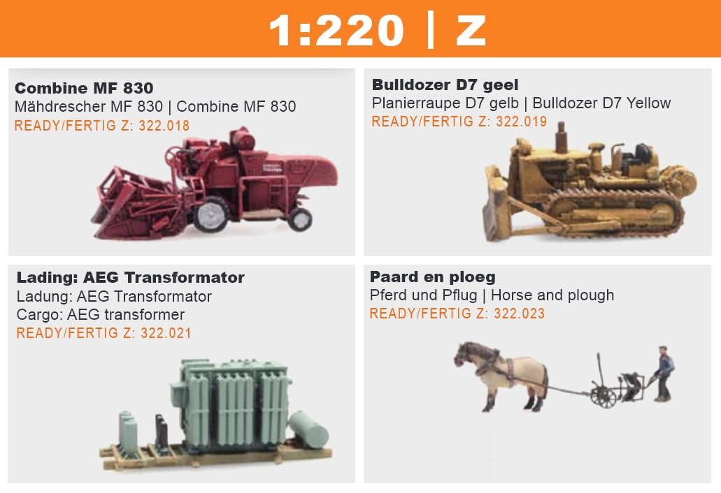 Artitec Spur Z Neuheiten 2018