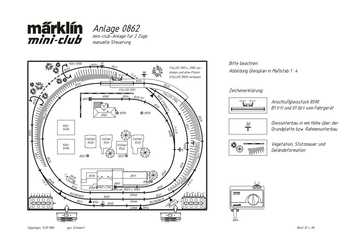 Märklin Werksanlage 0862