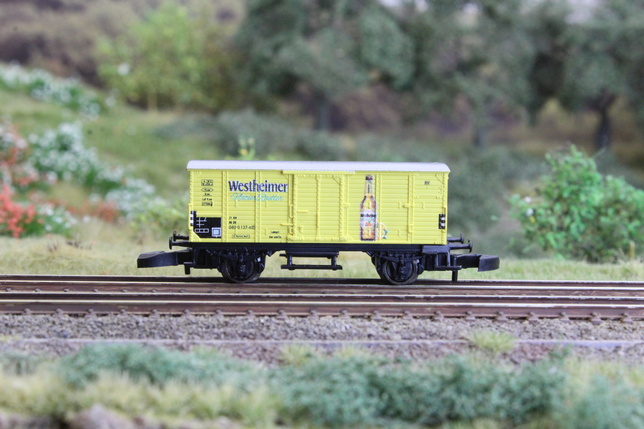 Märklin 98167 – Märklin Z-Güterwagen G10 mit Sonderdruck Westheimer Radler naturtrüb